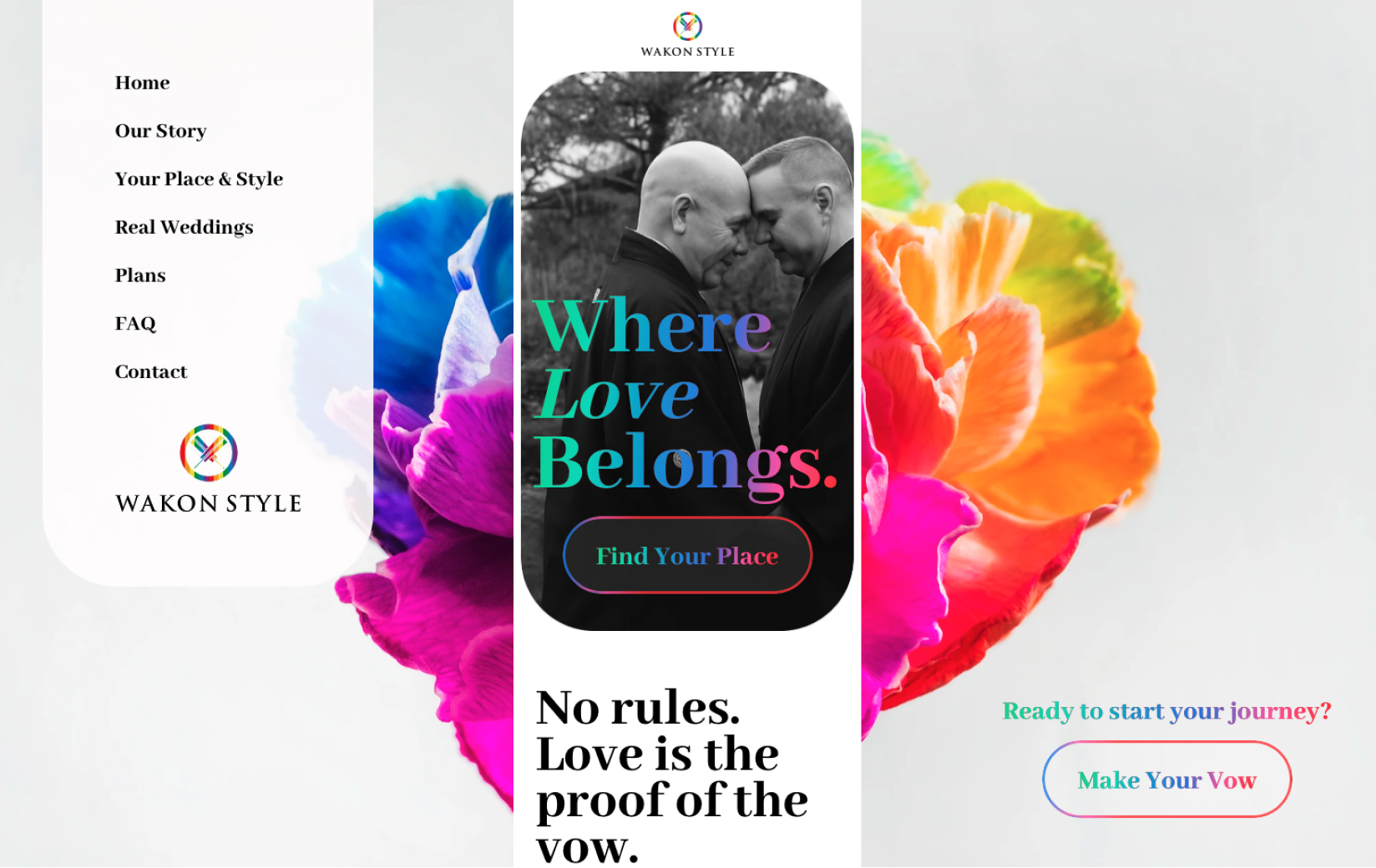 和婚スタイル|LGBTQ +インバウンド向けLP